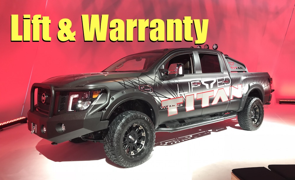 2018 nissan titan xd icon lift warranty