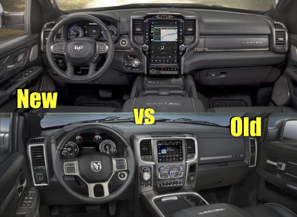 2019 Ram 1500 Interior Versus 2018 Compared What S Changed