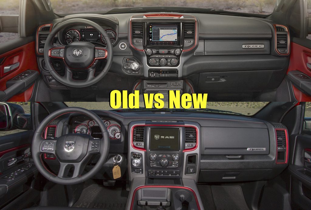 2019 Ram 1500 Interior Versus 2018 Compared What S Changed