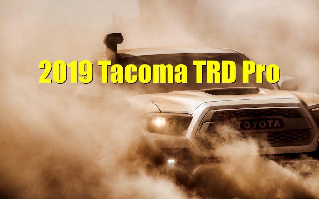 2019 toyota tacoma trd pro