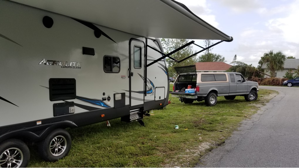 An Old F-250 Becomes the Hero in the Wake of A Hurricane