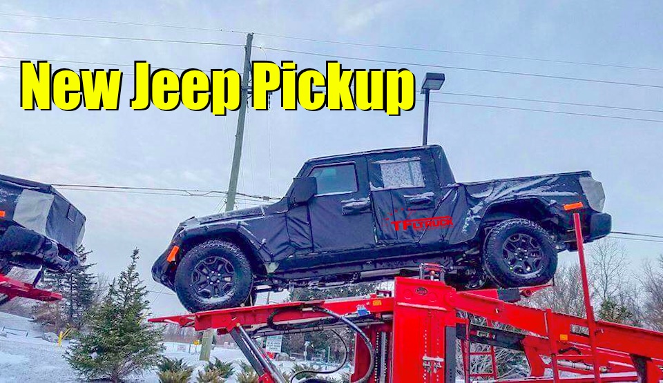Report New 2019 Jeep Wrangler Pickup Truck To Go On Sale In April