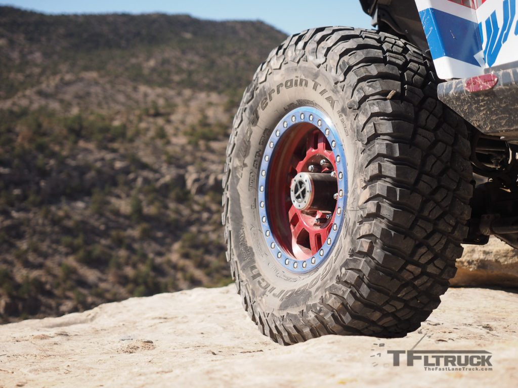 BFGoodrich jeep wrangler rolling on KM3 tires | 2018 easter jeep safari