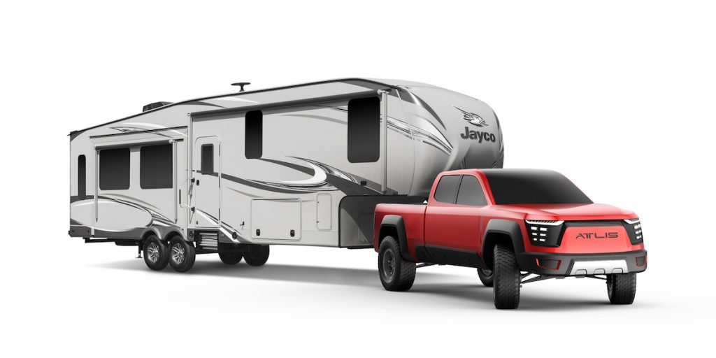 atlis motors electric 4x4 pickup truck 2020 motors 4x4 towing