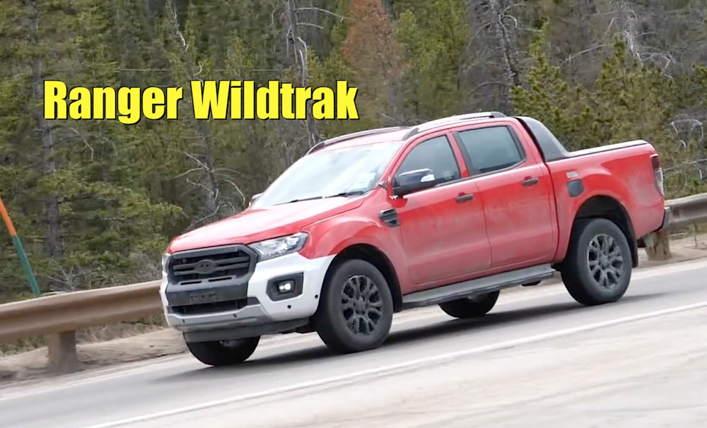 Ford Ranger Wildtrak Prototype Caught Testing In The United
