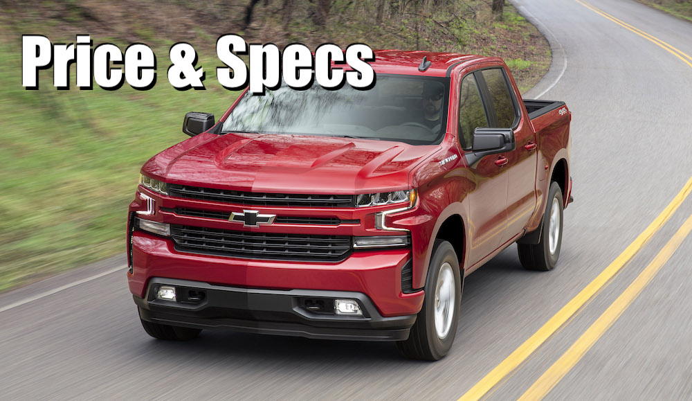 All New 2019 Chevy Silverado: Starting Price, Towing/Payload ...