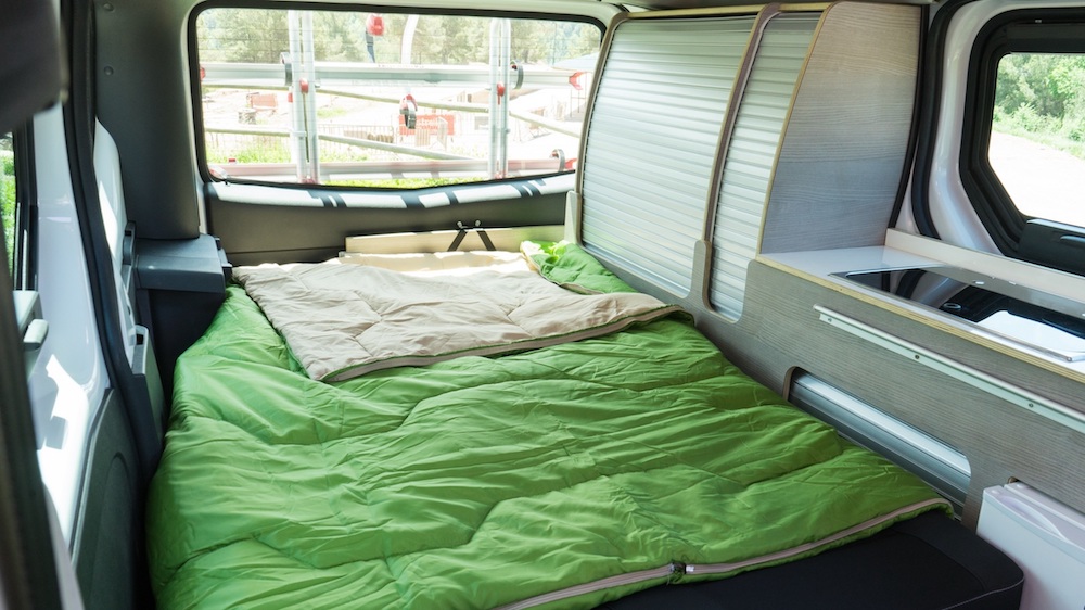 Nissan Nv200 Camper Van Bed Interior The Fast Lane Truck