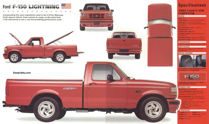 2004 ford f 150 svt lightning specs