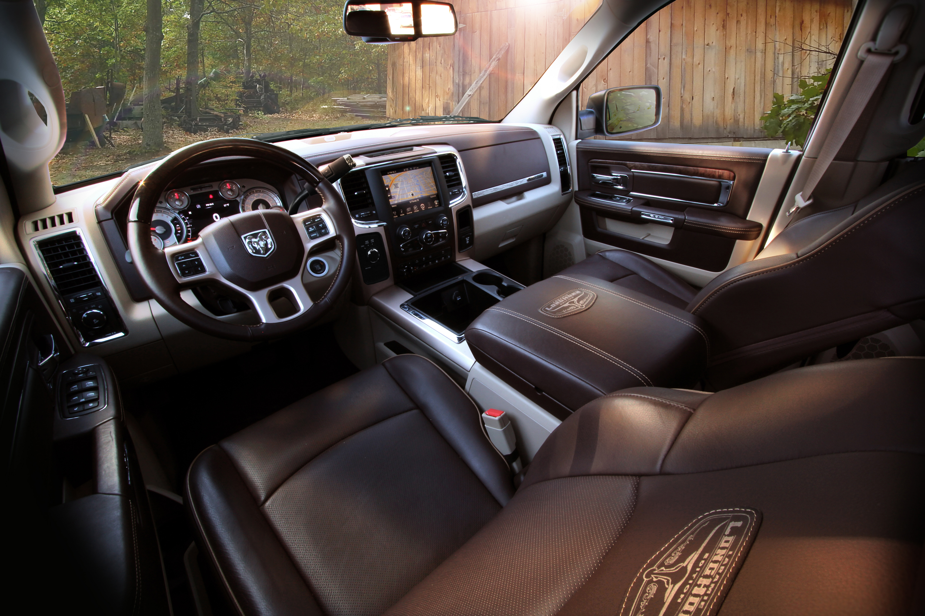 2014 Ram 3500 Laramie Longhorn Interior The Fast Lane Truck