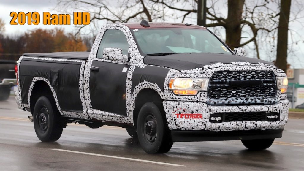 2019 Ram Hd 2500 Prototype Sheds Camouflage How New Is It Spied 2019 Ram Hd 2500 Prototype
