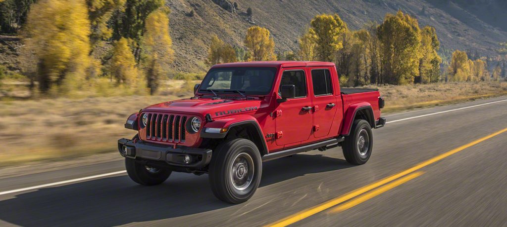 Jeep Gladiator Towing Capacity Chart