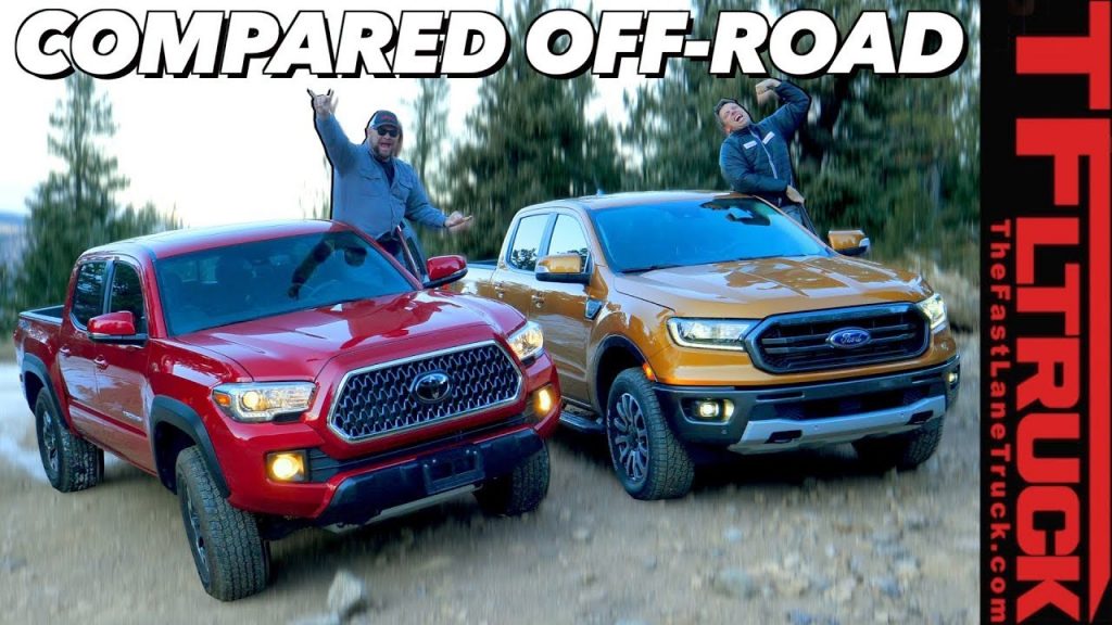 2019 Ford Ranger Fx4 Vs Toyota Tacoma Trd Off Road Which Truck Is 2019 Ford Ranger
