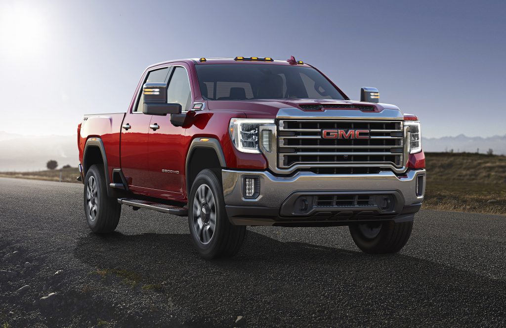 All Electric Gmc Sierra Truck Exec Says It S Being Considered The 2020 Gmc Sierra 2500 Hd Slt Work Truck