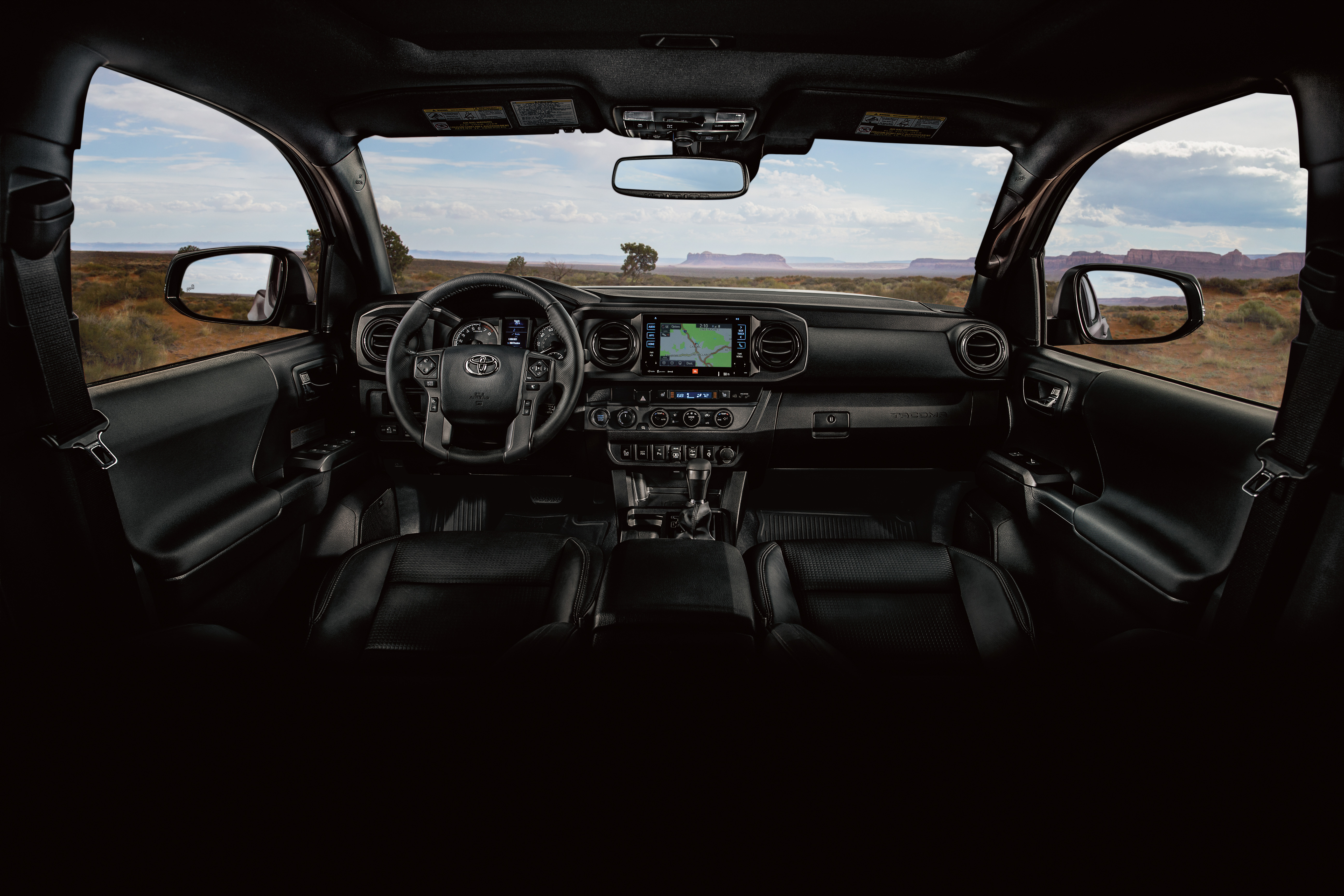 2019 Toyota Tacoma interior - The Fast Lane Truck