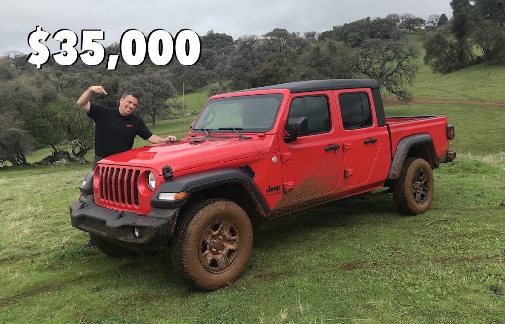 2020 Jeep Gladiator Here Is What You Get With A Base 35 000