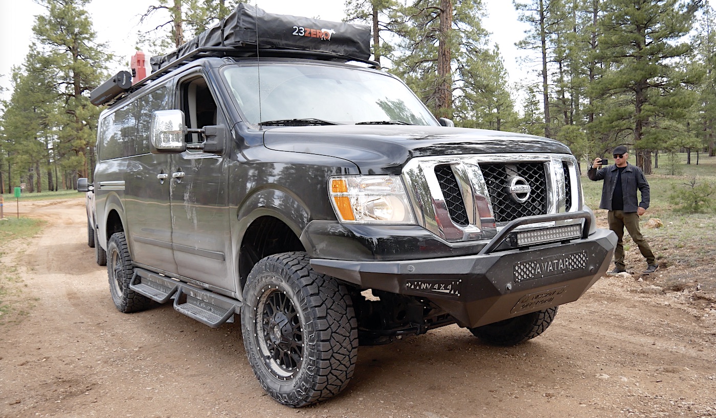 Nissan Nv 4x4 A Massive Overland Van With A V8 And A