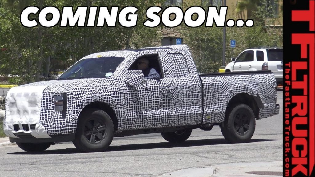 2021 Ford F-150 prototype