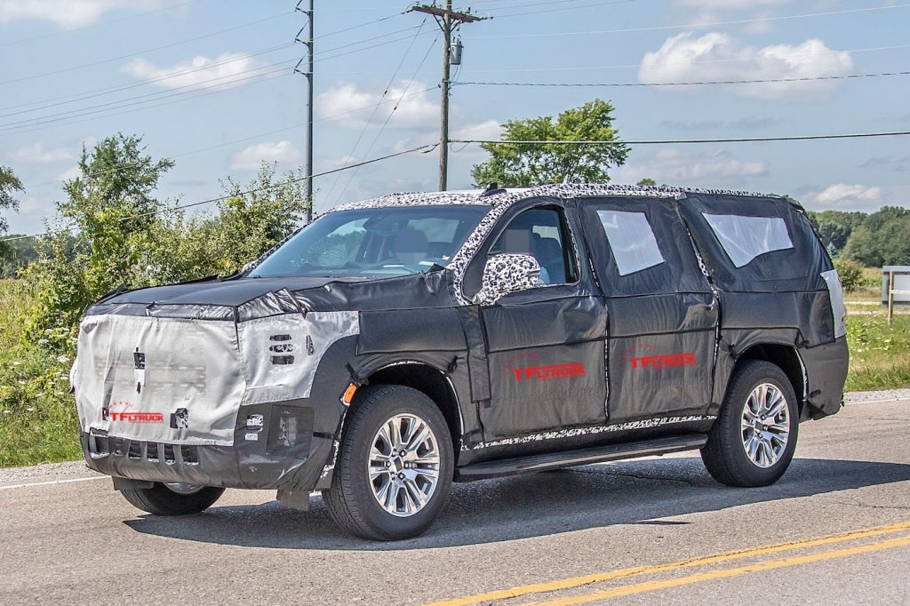 2021 GMC Yukon prototype