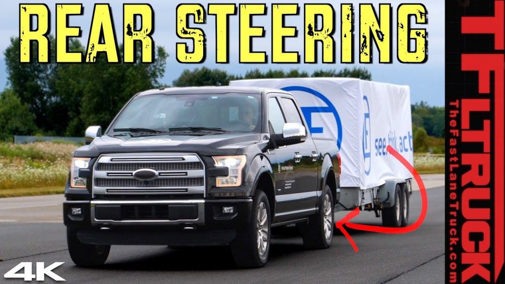 Ford F-150 prototype zf akc rear steering