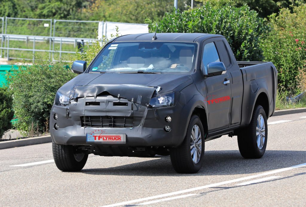 2021 Isuzu d-max chevy colorado GMC Canyon prototype