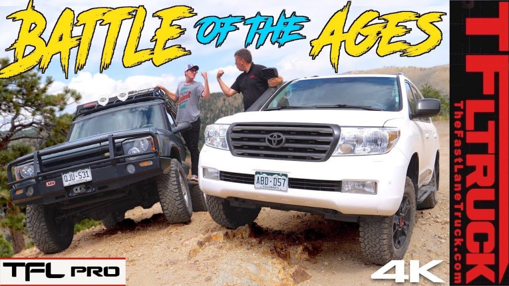 toyota land cruiser rover discovery v8 off-road comparison review