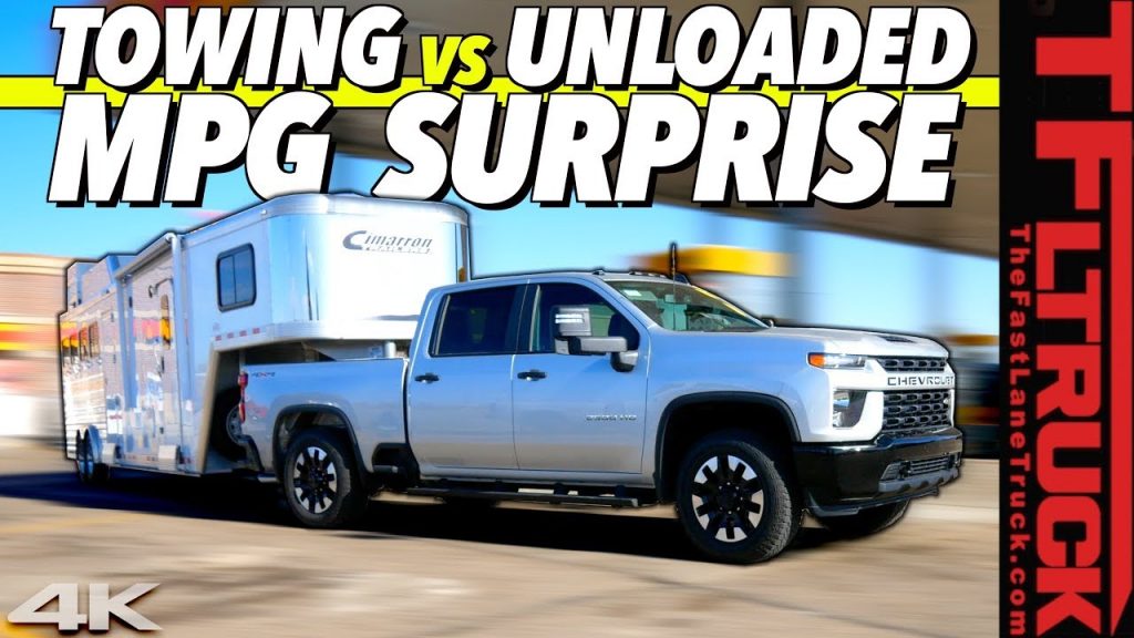 How Efficient Is The New 2020 Chevy Silverado Hd Gasser Hint There S A Huge Difference Towing Not Video The Fast Lane Truck