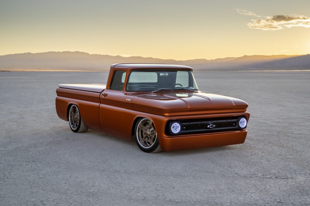 It's Not a C10! The New Chevy E-10 Hot Rod Packs 450 HP of Electric Power (SEMA Debut)