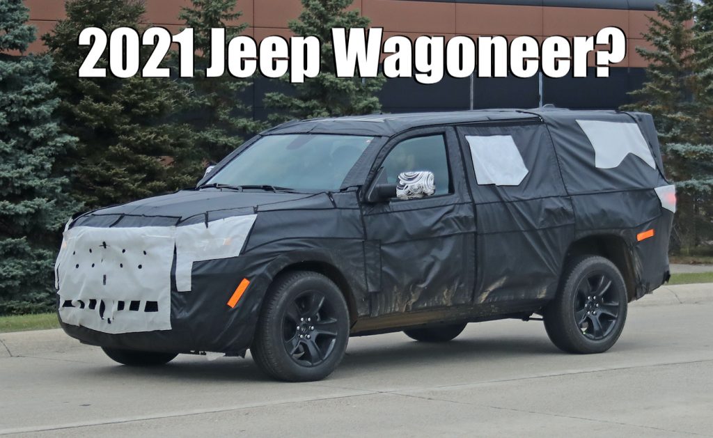 2021 jeep grand wagoneer prototype suv tahoe expedition