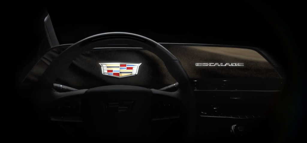 2021 Cadillac Escalade teaser