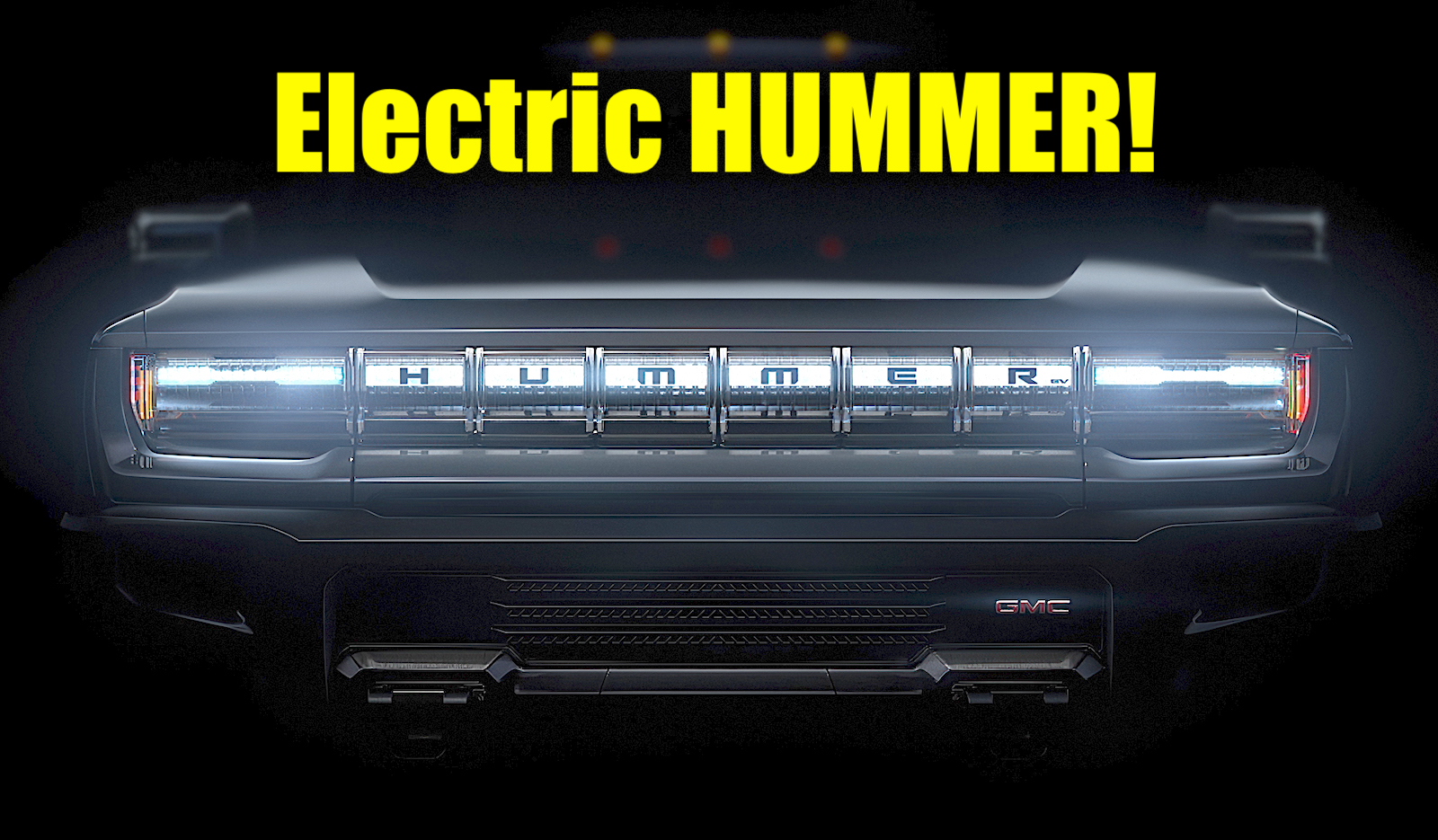 Breaking News: GM Is Bringing Back HUMMER, and It Has 1,000 Electric Horsepower ...