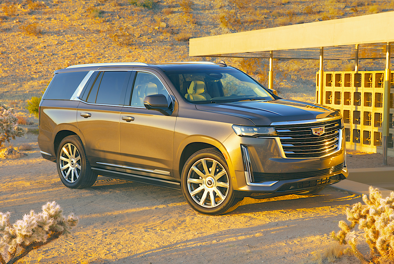 2021-cadillac-escalade-gold - The Fast Lane Truck