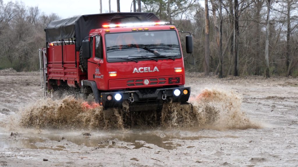 2020 acela montera 4wd 6x6 high water rescue truck