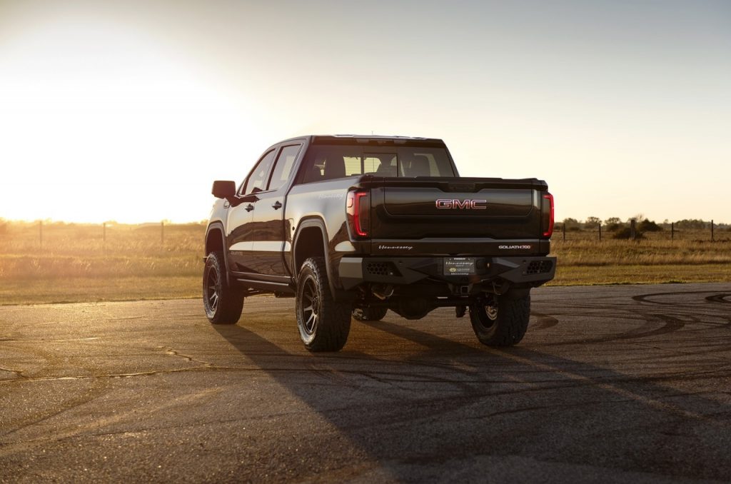 This GMC Sierra-Based Hennessey Goliath 700 Isn't A 6x6, But Still Packs Some Serious Power