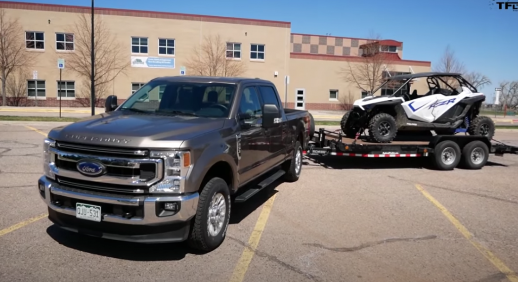 2020 Ford F-250 FX4 towing