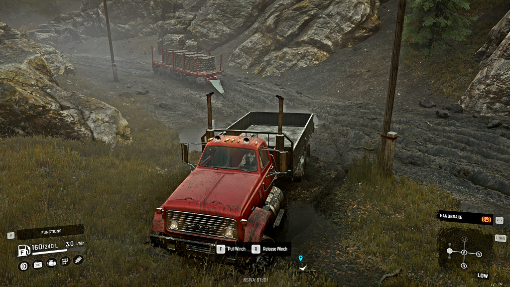 SnowRunner - gameplay screenshot