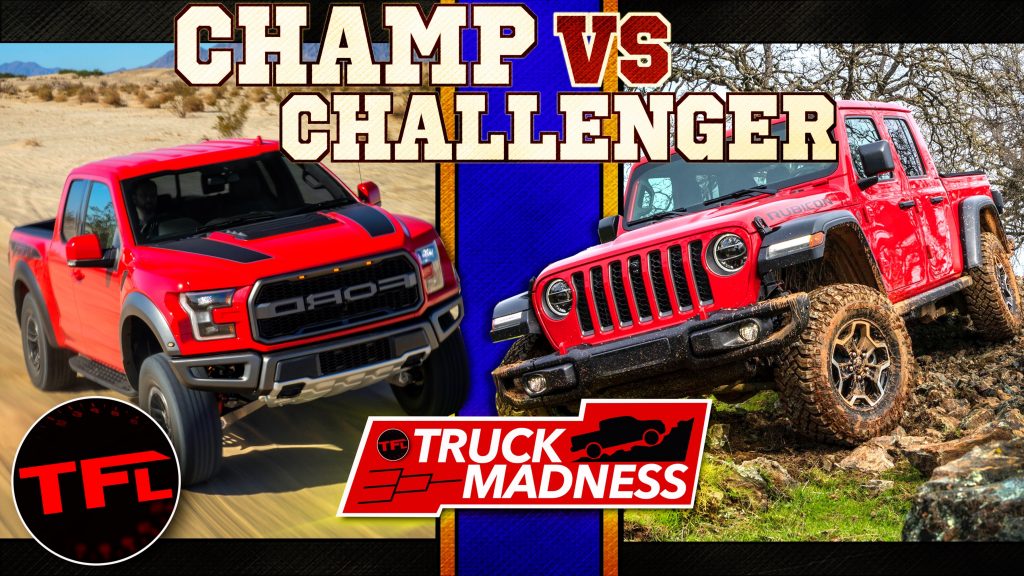 2020 ford raptor jeep gladiator truck madness best off-road pickup truck sale