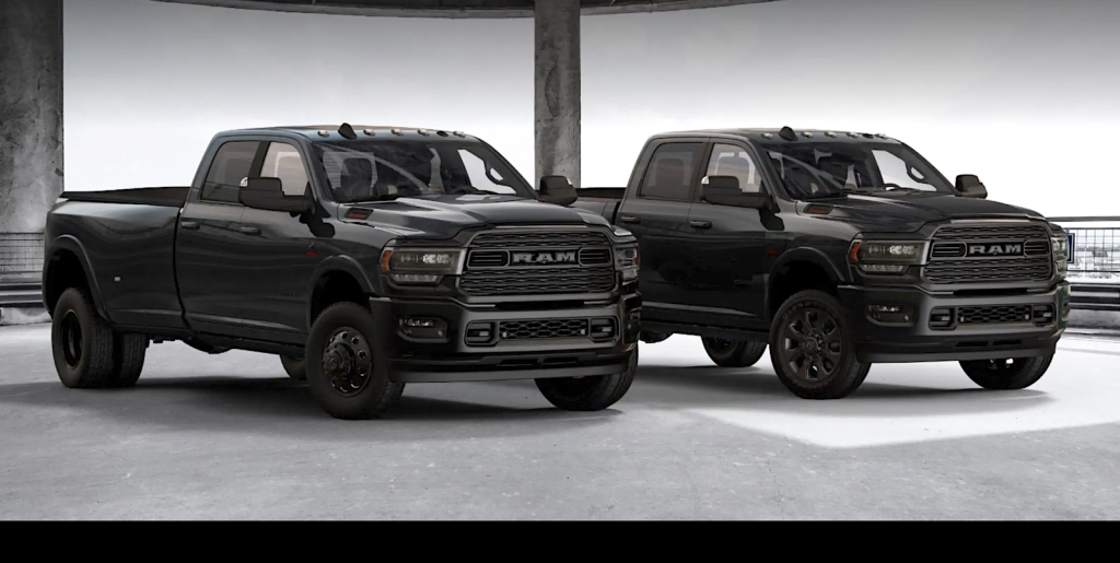 2020 ram hd limited black edition expensive luxury