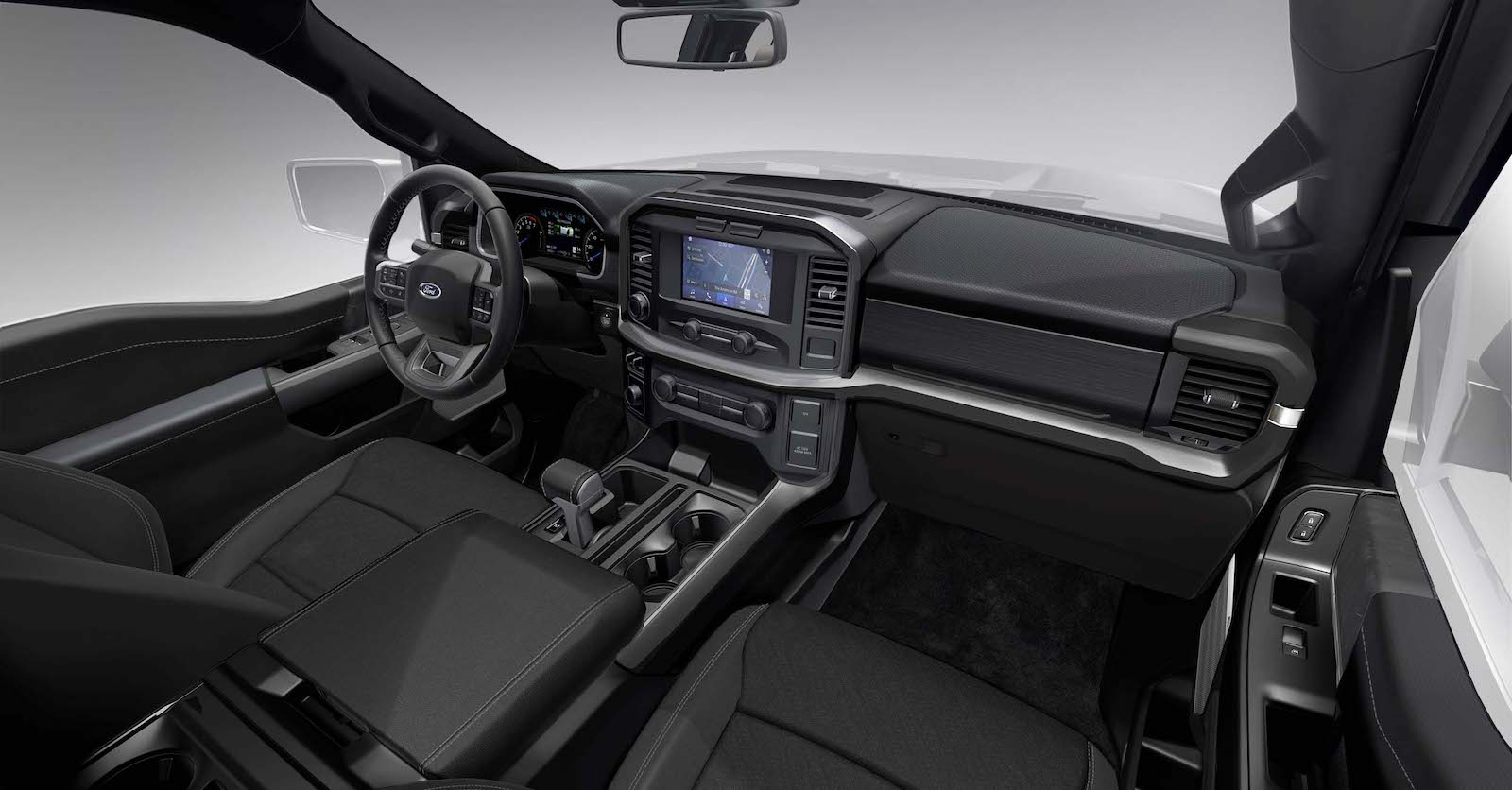 2021-ford-F-150-interior-XLT-Sport - The Fast Lane Truck