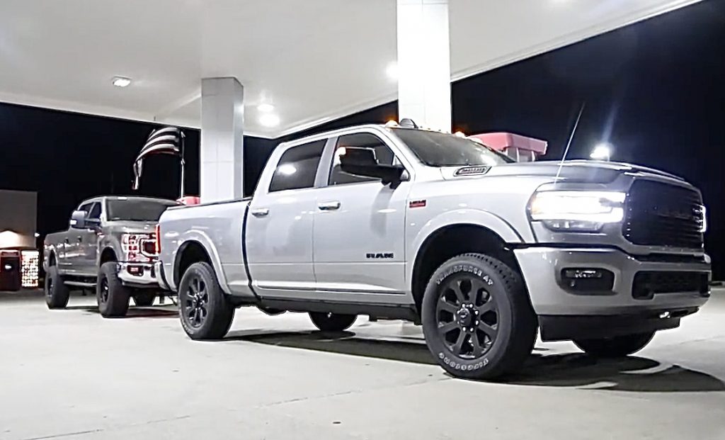 I Drive a New 2020 Ram HD 6.4L HEMI Over 1,000 Miles and Compare Its MPG Versus a 7.3L Ford F-250