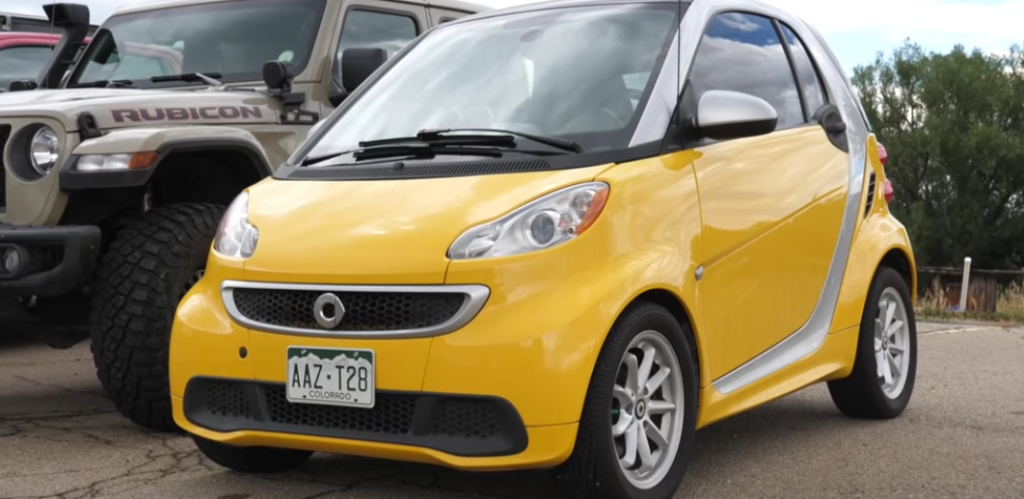 Tiny Torque Monster? Our Electric Smart Car Tries to Tow 20,000 pounds of Trucks! (Video) - The ...