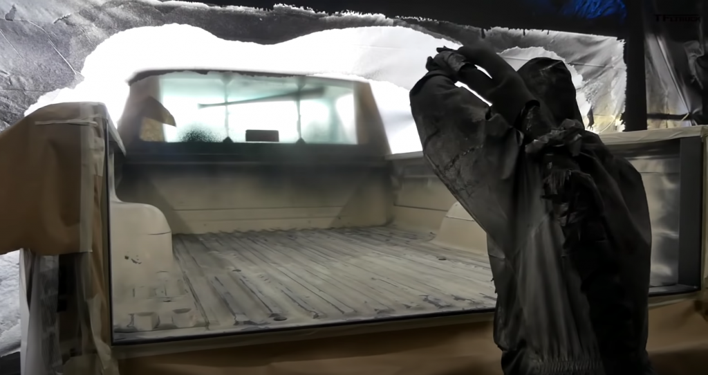Gunsmoke LINE-X spray-in bedliner