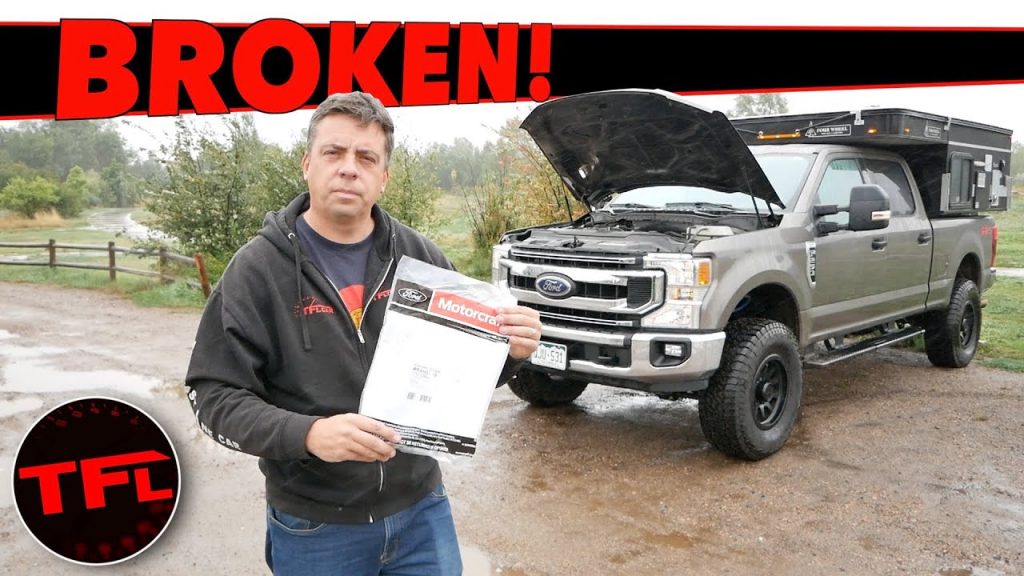2020 ford super duty f-250 ignition spark plug wire harness issue problem